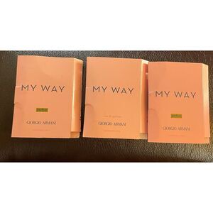 My Way by Giorgio Armani 3 Sample Size  Sealed packages